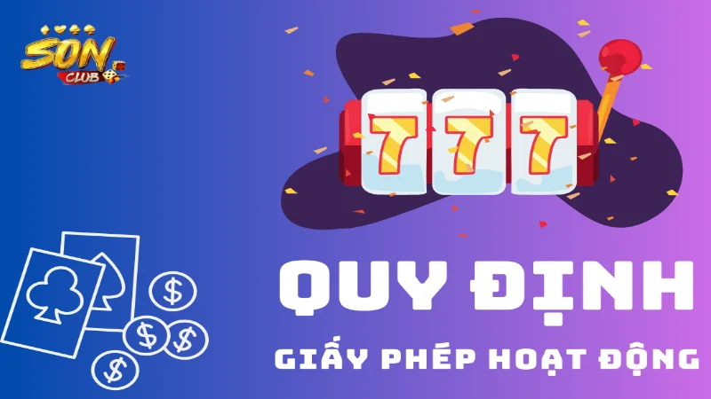 Quy định và giấy phép của các nhà cung cấp game